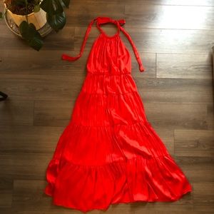 Zara red dress size small — super popular